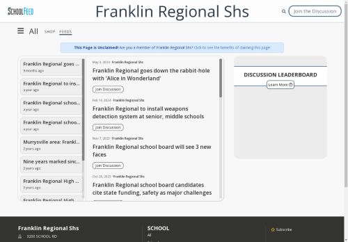 Franklin Regional Shs