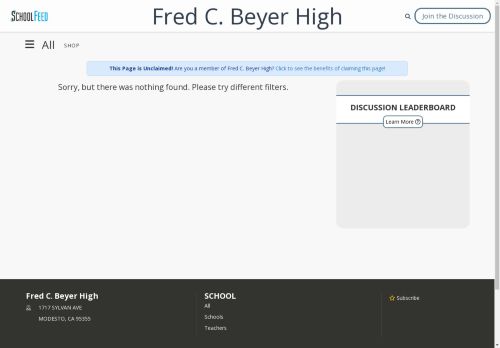 Fred C. Beyer High