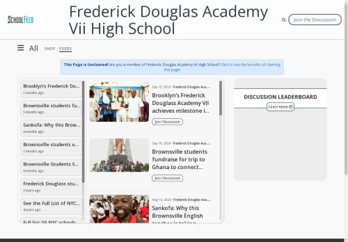 Frederick Douglas Academy Vii High School