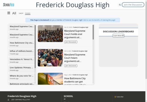 Frederick Douglass High