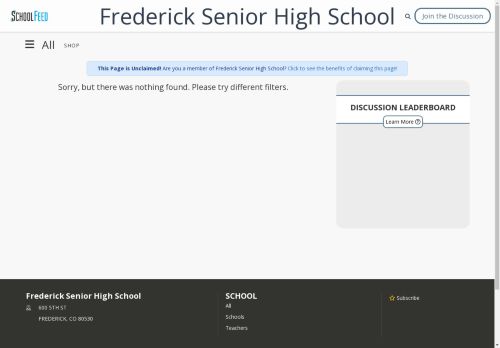 Frederick Senior High School