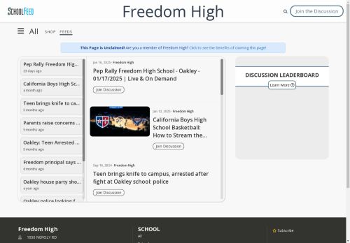 Freedom High