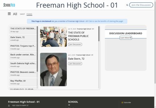 Freeman High School - 01