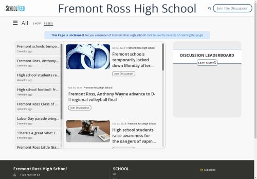 Fremont Ross High School