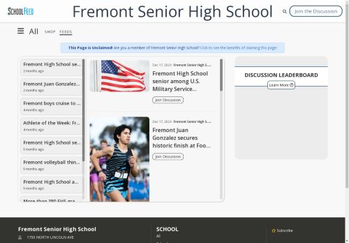 Fremont Senior High School