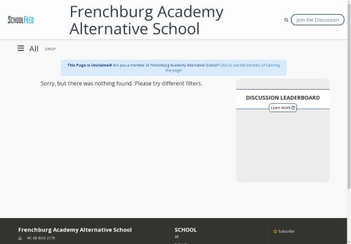 Frenchburg Academy Alternative School