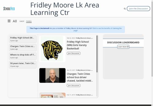 Fridley Moore Lk Area Learning Ctr