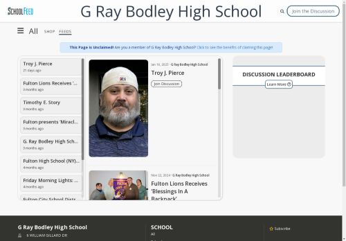 G Ray Bodley High School