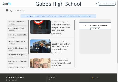 Gabbs High School