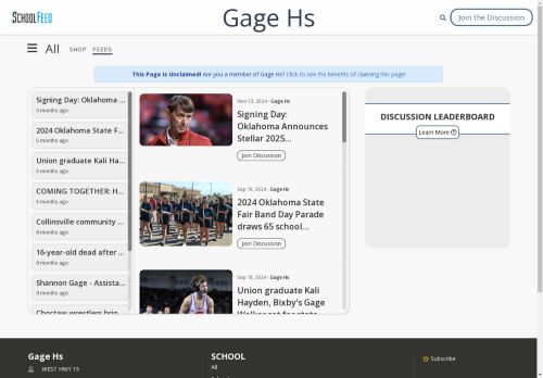 Gage Hs