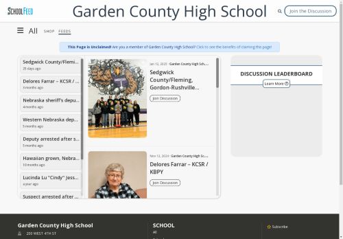 Garden County High School