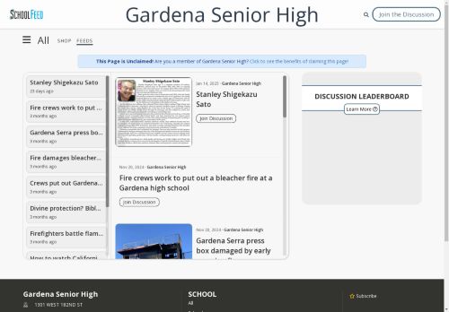 Gardena Senior High