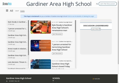 Gardiner Area High School
