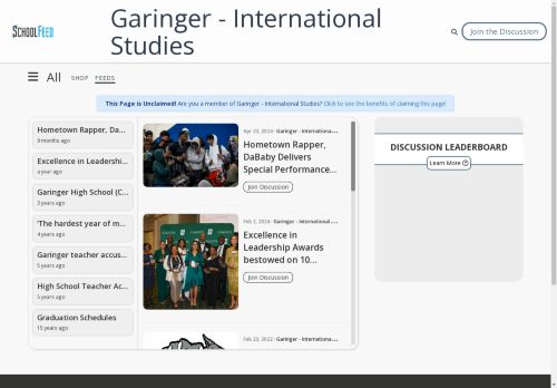 Garinger - International Studies