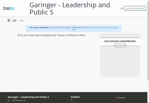 Garinger - Leadership and Public S