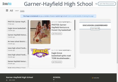 Garner-Hayfield High School
