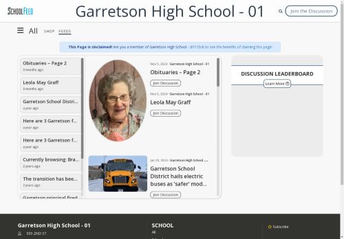 Garretson High School - 01