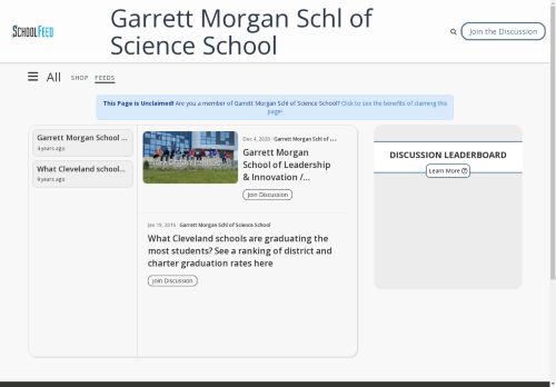 Garrett Morgan Schl of Science School