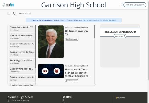 Garrison High School
