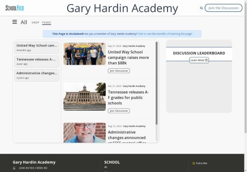 Gary Hardin Academy