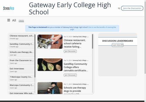 Gateway Early College High School