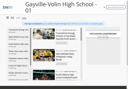 Gayville-Volin High School - 01