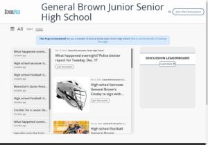 General Brown Junior Senior High School