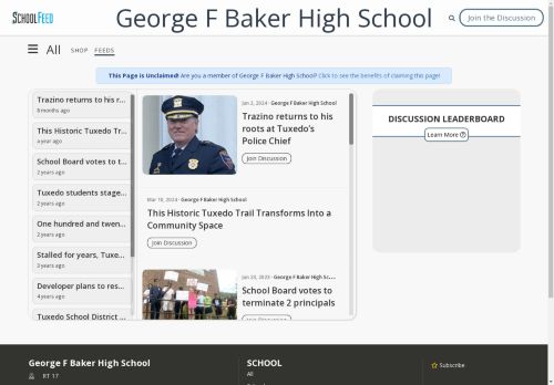 George F Baker High School