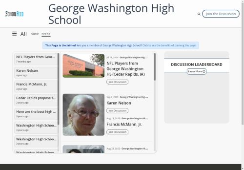 George Washington High School
