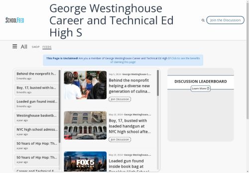 George Westinghouse Career and Technical Ed High S