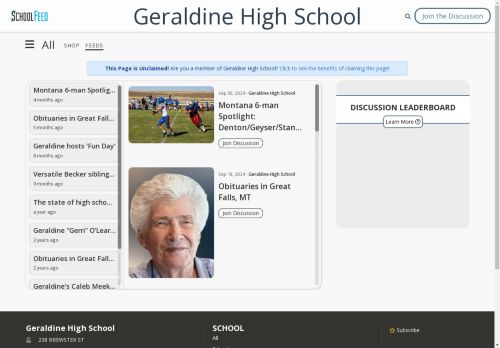 Geraldine High School