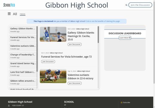 Gibbon High School