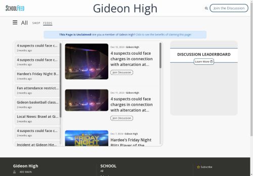 Gideon High