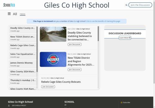 Giles Co High School