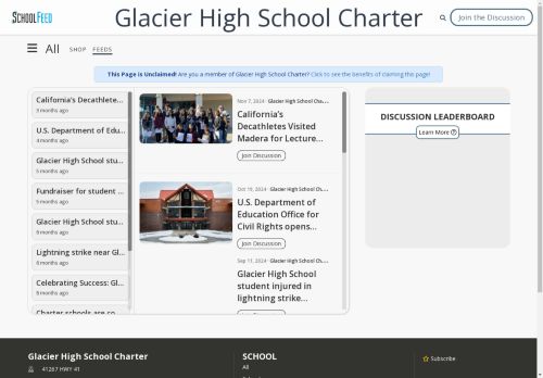 Glacier High School Charter