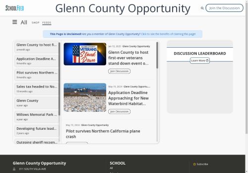 Glenn County Opportunity