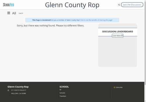 Glenn County Rop