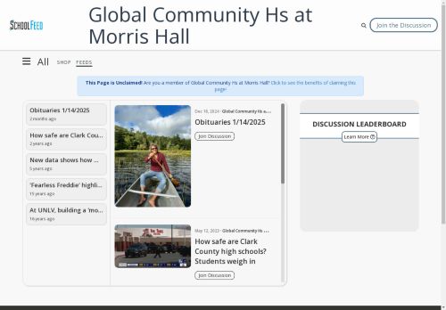 Global Community Hs at Morris Hall