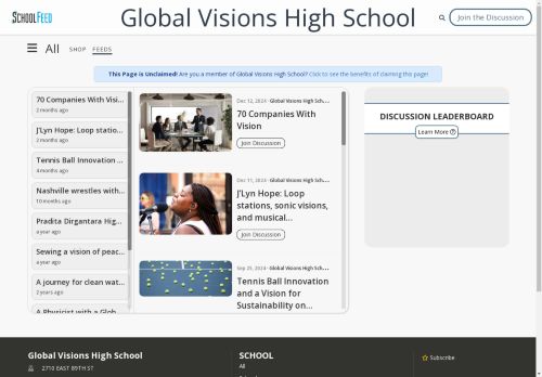 Global Visions High School