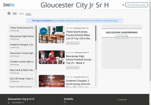 Gloucester City Jr Sr H