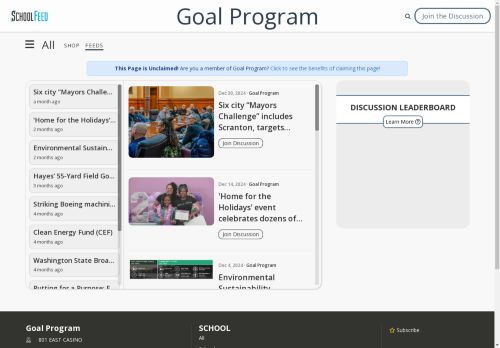 Goal Program