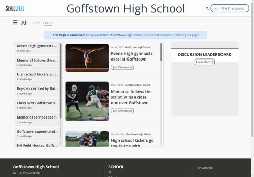 Goffstown High School