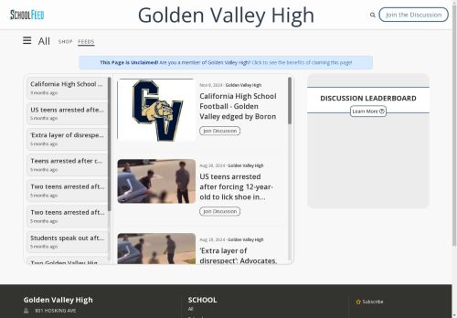 Golden Valley High