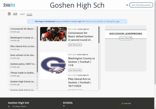 Goshen High Sch
