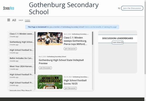 Gothenburg Secondary School