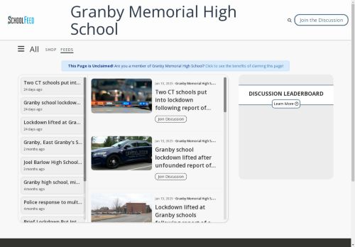 Granby Memorial High School