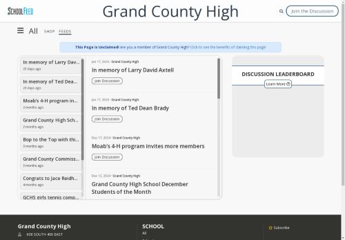 Grand County High
