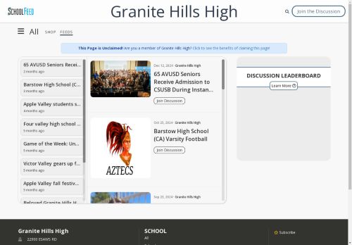 Granite Hills High