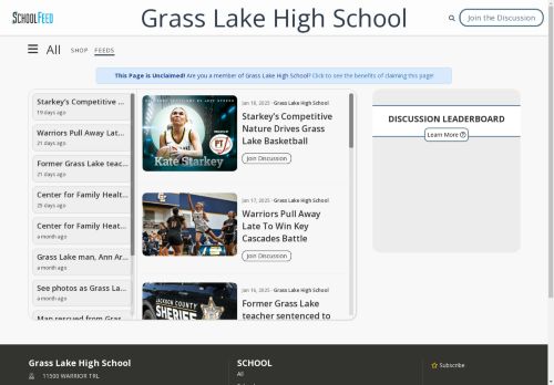 Grass Lake High School