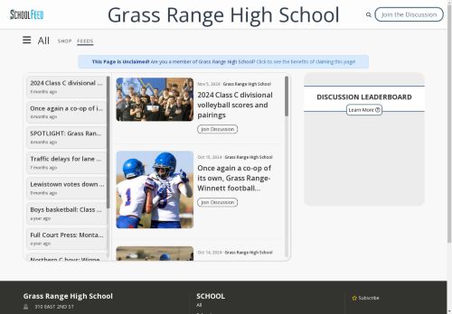 Grass Range High School